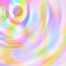 Lens flare effect rainbow retro vortex or whirl effect, spiral circle wave with abstract polka dots swirl, party chaotic