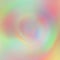 Lens flare effect soft green pink orange colorful vortex or whirl effect in pastel colors, spiral circle wave