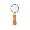 lens magnifying glass cartoon vector illustration