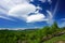 Lenticular clouds