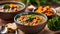 Lentil and Chicken Soup with Sweet Potatoes and Escarole