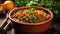lentil meal vegan food hearty