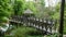 Leonardo da Vinci bridge at Clos Luce in Amboise