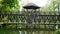 Leonardo da Vinci bridge at Clos Luce in Amboise