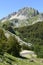 Leonessa road bends on north eastern side of Terminllo, Rieti