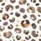 Leopard abstract seamless pattern, animal print.