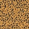 Leopard camouflage repeating pattern