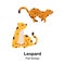 Leopard Flat Icon