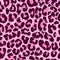 Leopard pattern design - funny  drawing seamless pattern with spots.