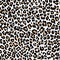 Leopard pattern texture repeating seamless orange black fur print skin