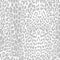 Leopard print pattern gray scale vector