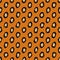 Leopard seamless pattern. Trendy animal print. Safari background in flat hand drawn style.