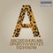 Leopard Skin Alphabet and Numbers Vector