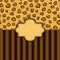 Leopard skin background