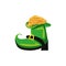 Leprechaun boot with coins isolated icon