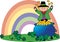 Leprechaun and Coins