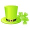 Leprechaun green hat