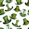 Leprechaun hats pattern