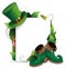 Leprechaun shoe and hat