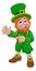 Leprechaun St Patricks Day Cartoon Character