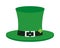 leprechaun tophat with clover