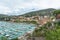 Lerici from above, Liguria, Italy