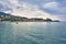 Lerici Seascape and Cityscape Cloudy Weather Liguria Italy