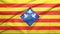 Lerida province of Spain flag