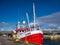 Lerwick registered whitefish trawler Devotion LK801 moored at Victoria Pier in Lerwick.