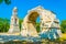 Les Antiques monument which is a part of Glanum archaeological site near Saint Remy de Provence in France