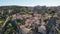 Les Baux de Provence France, old historical village build on a hill in the Provence, Les Baux de Provence village on the