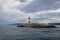 Les Eclaireurs Red and white lighthouse - Beagle Channel, Ushuaia, Argentina