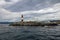 Les Eclaireurs Red and white lighthouse - Beagle Channel, Ushuaia, Argentina