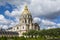 Les Invalides Dome in Paris, France.