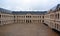 Les Invalides hospital inside courtyard.