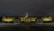 Les Invalides at night illumination timelapse hyperlapse in Paris, France