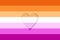 Lesbian flag background