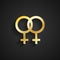 Lesbian gold symbol