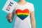 lesbian love sexual orientation woman lgbt rainbow