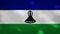Lesotho dense flag fabric wavers, background loop