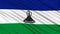 Lesotho Flag.