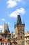 Lesser Town Bridge Tower and Judith\'s tower of Charles Bridge, Prague