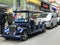 Let`s sightseeing tour in Vienna by antique car of Sisi Express city tour.