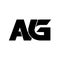 Lette AVG simple monogram logo icon design.