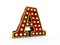 Letter A 3D Broadway Style