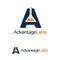 Letter a advantage labs logo design template