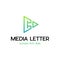Letter C Media Play Logistic Modern Monogram Logo