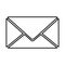 letter closed message icon