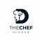 Letter D Chef Logo , Initial Restaurant Cook Vector Design