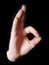 Letter d in sign language